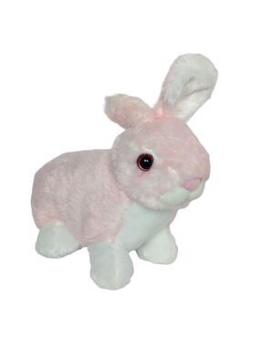 Kellytoy Pink Easter Bunny Rabbit Plush 11 Inch